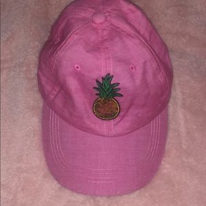Pink pineapple hat